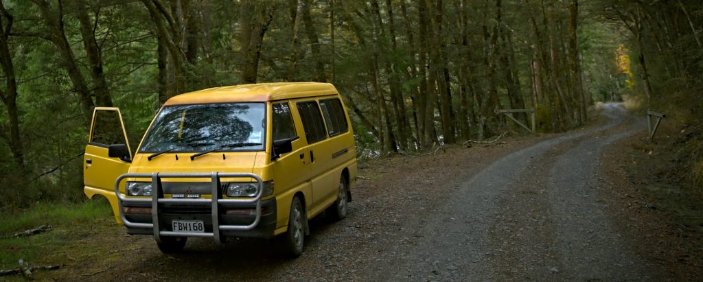 Yellow van