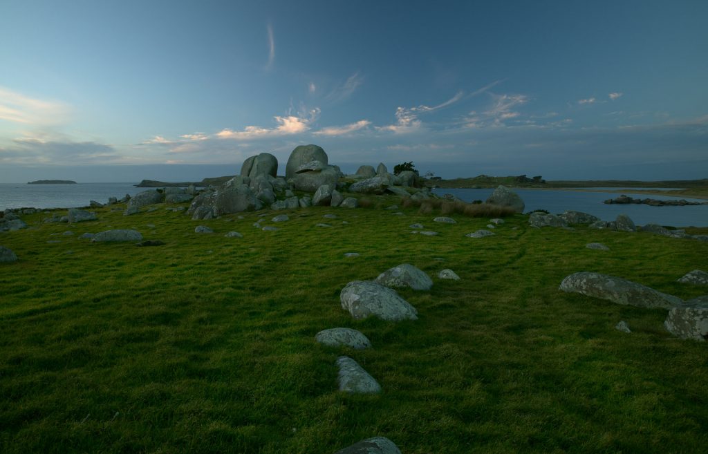 Dusk Ruapuke Island